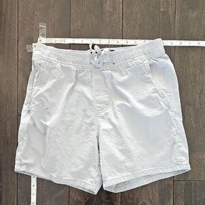 Hollister Light Gray Jogger Shorts